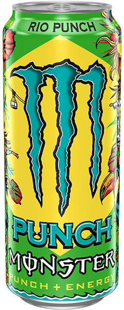 Monster Juiced Monster Rio Punch packaging