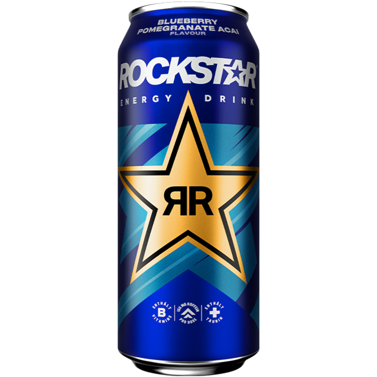 Rockstar Açai packaging