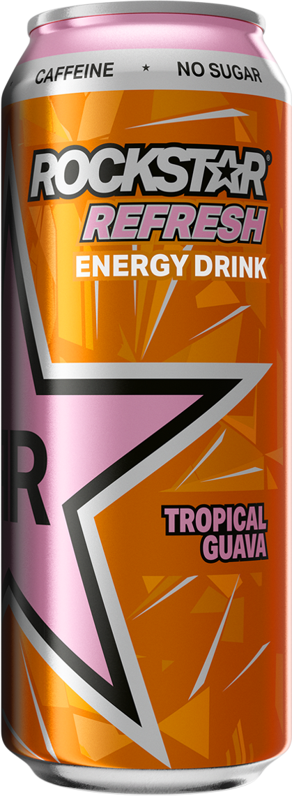 Rockstar Tropical Guava packaging