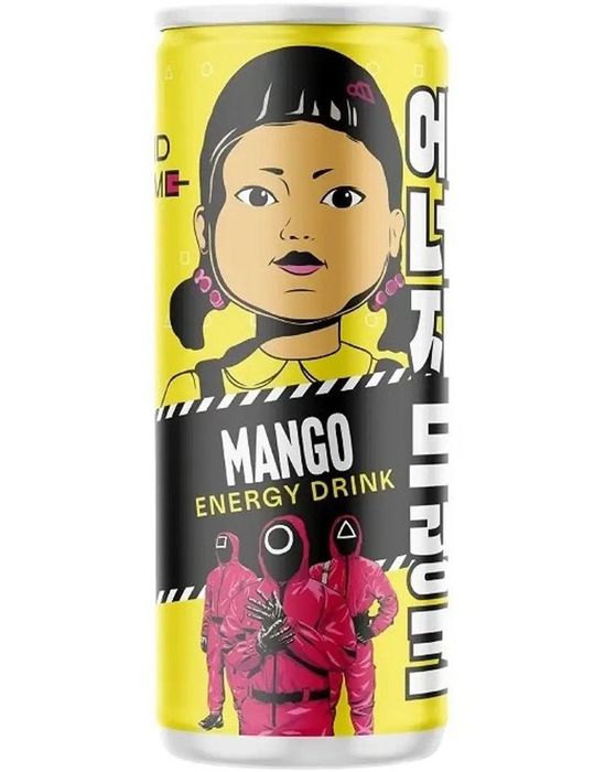 Squid Game Mango packaging